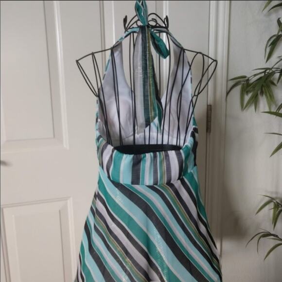 NWT Cache Halter Top Size 10 Handkerchief Chiffon - Picture 4 of 6